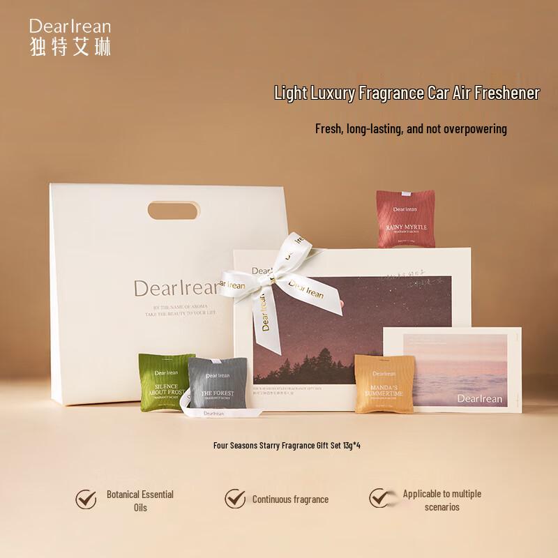 Dear Ilean Four Seasons Car Air Vent Scent Diffuser Gift Set