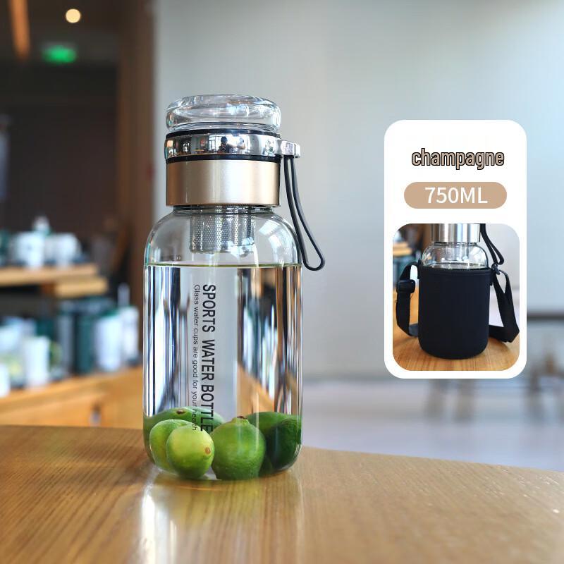 Shangqi Portable Tea Infuser Glass Bottle