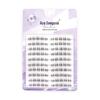 6mm Natural-Look False Eyelashes with Transparent Stem – 10 Rows for Beginners