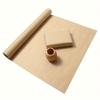 1 Roll Premium Light Brown Gift Wrapping Paper - Elegant Natural Color for Birthdays,Handmade Crafts,High-Quality Durable Paper