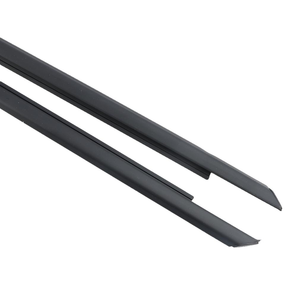 2pcs Front Door Window Belt Weatherstrip For DODGE CHALLENGER 2008-2017