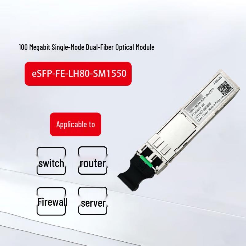 

Huawei eSFP-FE-LH80-SM1550 Optical Transceiver Module