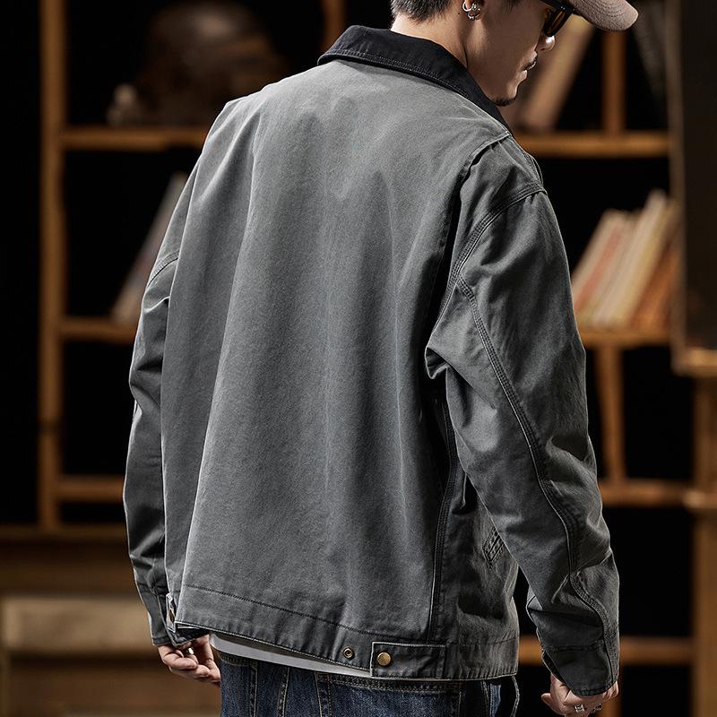 Men's Casual Solid Lapel Jacket