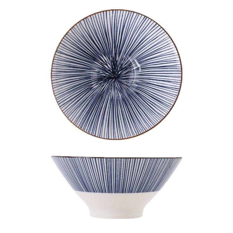 5.5-Inch Nordic Ceramic Bowl for Soup, Dessert, Ice Cream, and Rice