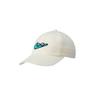 Nike Polyester Baseball Caps Kids' Coconut Milk/Cream Green Casual FZ0831-114