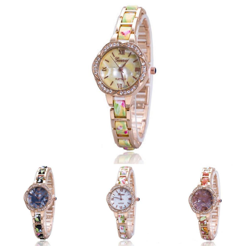 Stylish Womens Fashion Watch With Alloy Case And Single Fold Clasp For Gift