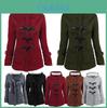 Elegant Women Trench Parka Hooded Coat Jacket Outwear Winter Warm Long Overcoat