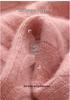 Women's Thickened Cashmere Stand Collar Cable Knit Zipper Sweater - Soft, Warm, Autumn/Winter Casual Wear