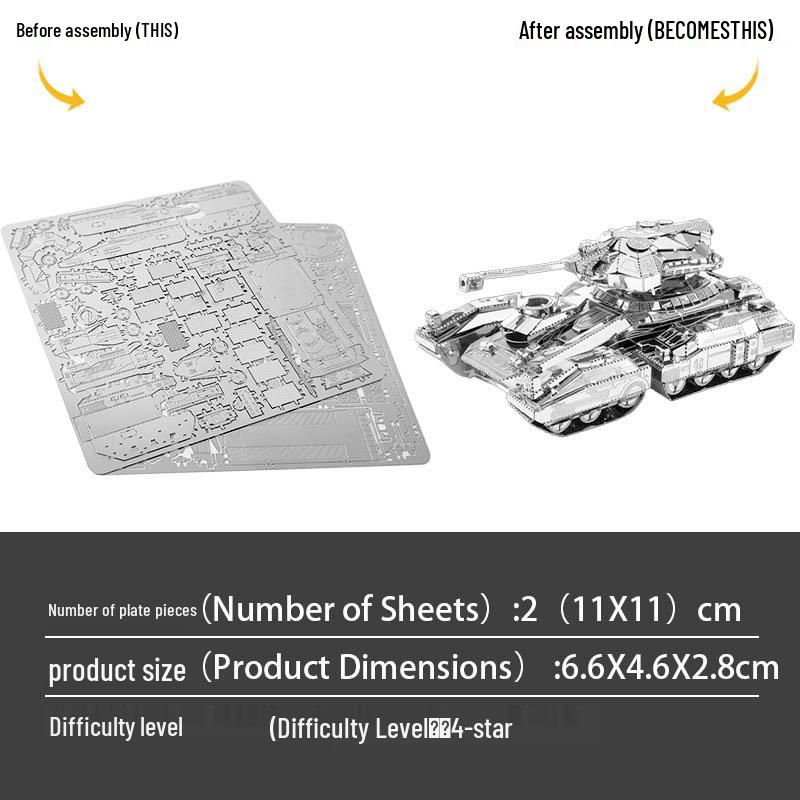 

Scorpio All-Metal 3D DIY Stainless Steel Model Puzzle Toy