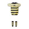 Bee Costumes for Women, Halloween Honey Bee Costume Adult Kids Little Bee Costume, Antennae Headband+Dress+Wings+Leg Warmers
