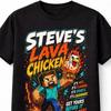 Minecraft Steves Lava Chicken Gamer Funny Game Graphic Unisex TShirt