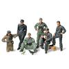 TAMIYA 1/35 Military Miniature Series No.201 German Army Tank Crew Short Rest Set Plastic Model