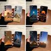 The E-Egyptian -P-Pyramids Clear Phone Case for Samsung Galaxy A71, A70, A52, A51, A40, A30