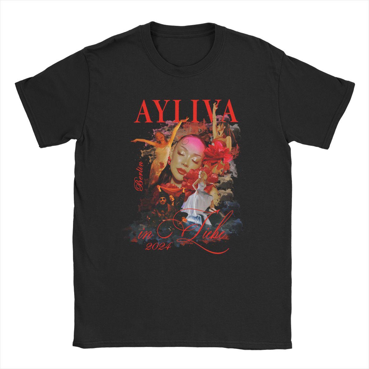 

Men Ayliva In Liebe T Shirts 100% Cotton Clothing Funny Short Sleeve Crew Neck Tee Shirt 6XL T-Shirt 5XL різнокольоровий
