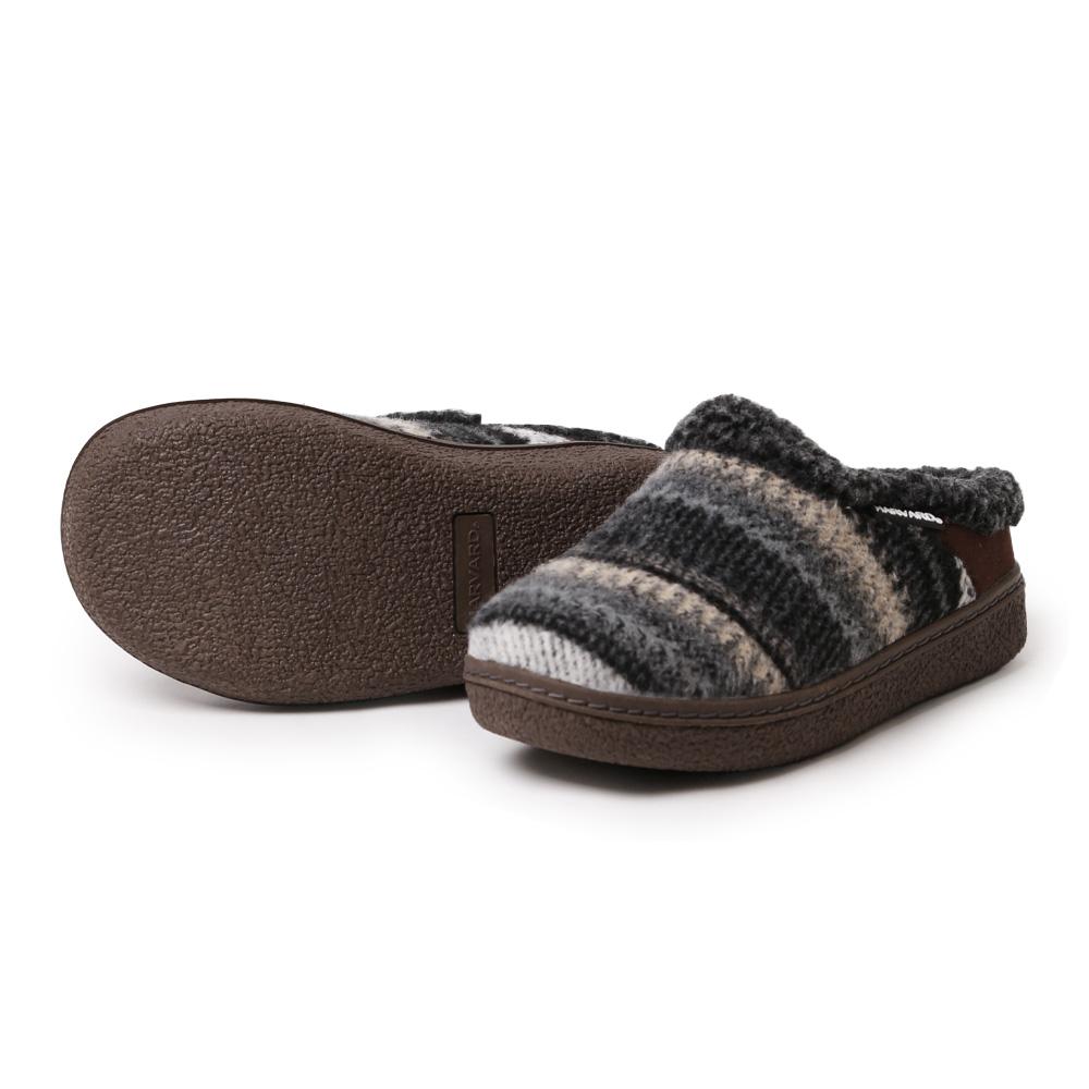 Harvard Shoes Kevin Winter Fur Thermal Slip-Ons Winter Boots Daily Fur Sneakers Camping Loafers Black