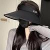 Women'S Summer  Outdoor Wide-Brimmed Ice Silk Sunshade Hat Vent Hat Breathable Sun Hat