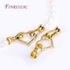 18K Gold Plated Connector Clasps For Bracelets Necklaces Making,Clasps For Jewelry DIY Accessories,End Clasp