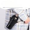 Good-looking Thermos Cup Girl Adorable Rabbit Bounce Straw Cup Portable Chain Strap Leather Case Outdoor Activity Office Water Cup