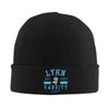 Cute Cartoon LYKN Lykyou Knitted Caps Women's Men's Beanie Autumn Winter Hat Acrylic  Crochet Melon Cap