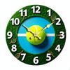 Sports Themed Wall Clock Silent NonTicking 3D Ball Precision Movement House Decoration for