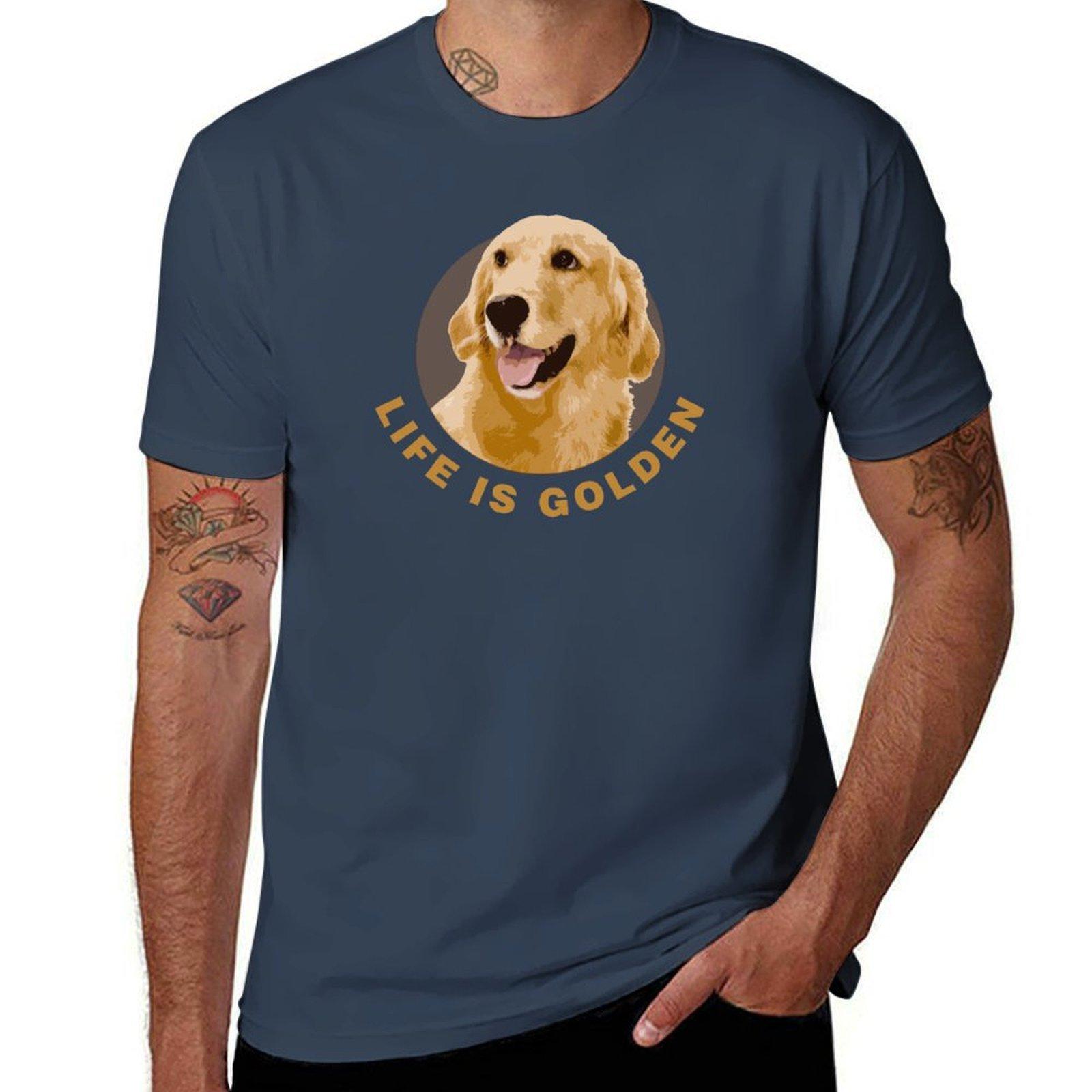 Is Retriever Is Life Golden That TShirt Thanksgiving Casual Tee S