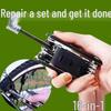 German Multifunctional Folding Screwdriver & Wrench Set: Universal Hex Socket Tool