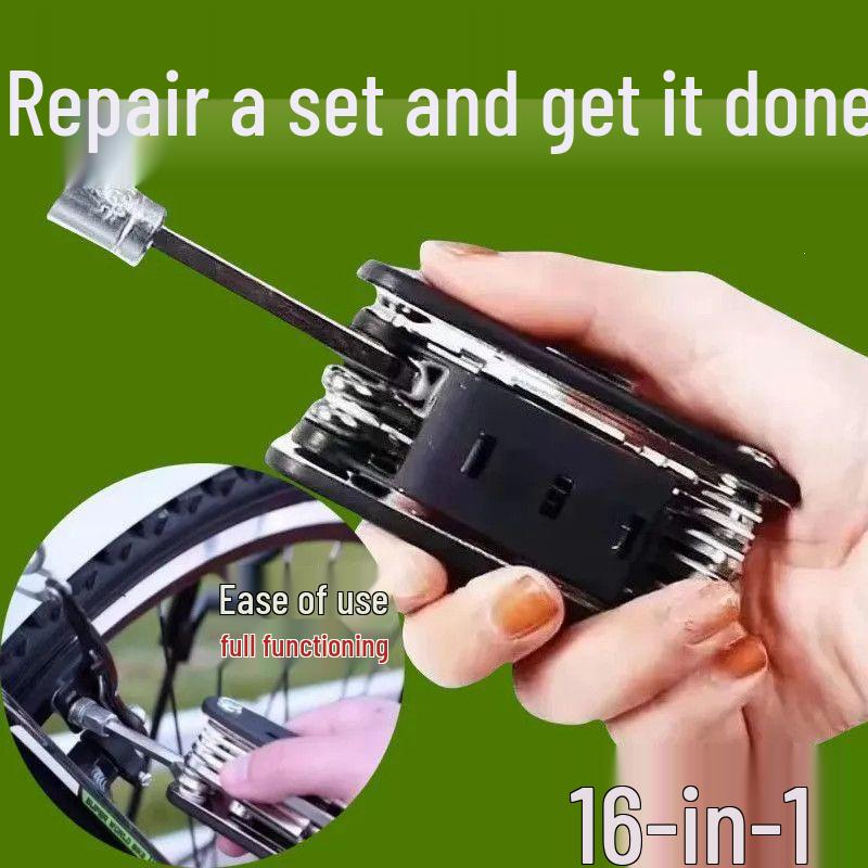 German Multifunctional Folding Screwdriver & Wrench Set: Universal Hex Socket Tool