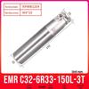 Shockproof EMR CNC Milling Cutter Holder - Round Nose, Bull Nose & Flat Machining Extensions (R4, R5, R6)