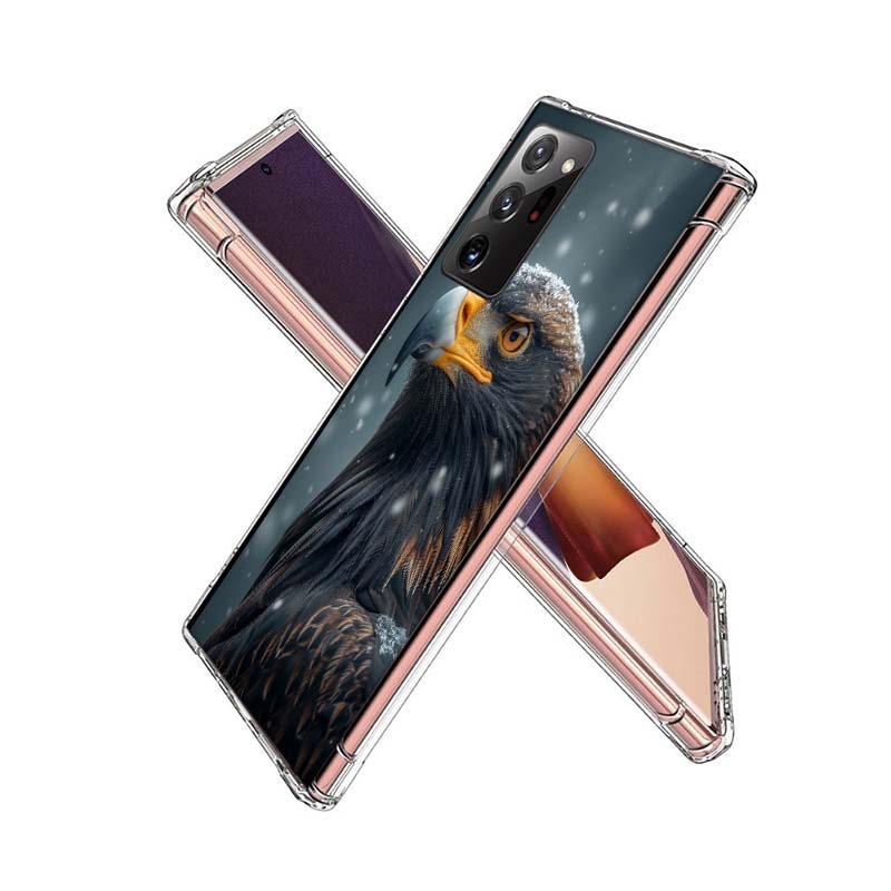 Majestic Eagle Gaze Phone Case for Samsung A55 A35 A25 A15 A07 A05S A16 A17 A26 A36 A37 A56 A57 Galaxy Note 20 10 A50S A71 A51 A