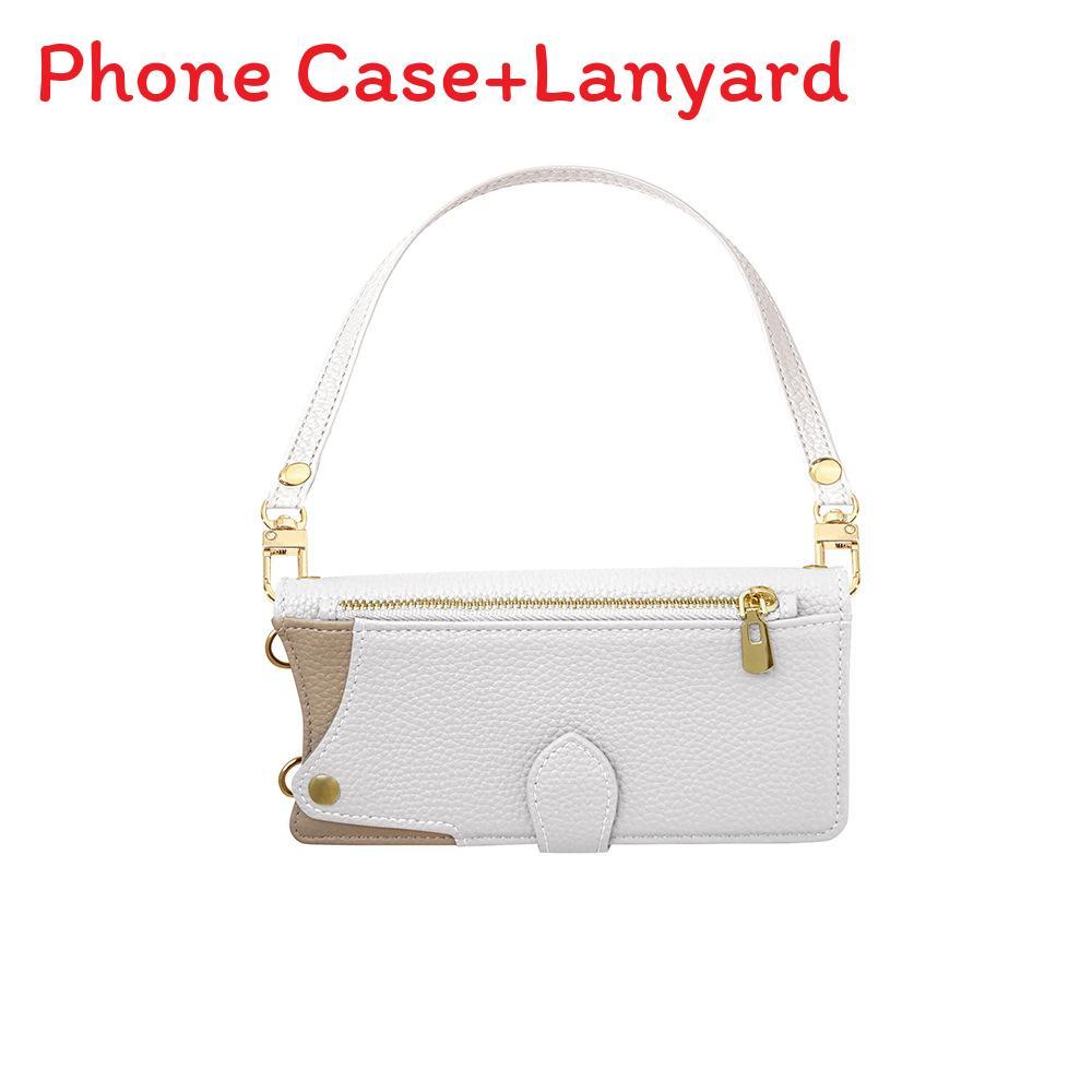 

Leather Cover With Stand And Magnetic Function For Gift For Men And Women White A,iPhone 17 Pro