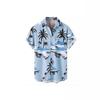 Men'S Hawaiian Vacation Casual Short Sleeve Shirt 3D Printed Fashion Loose Lapel