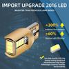 2X W5W T10 LED Bulbs 168 194 Signal Lamp Parking Marker Dome Reading License Plate Light 12v 6000k
