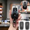 Zinc Alloy Car Remote Key Case Cover For S1 CHR Prado 2017 2018 Prius Camry Corolla RAV4 2020 2022 2023 2024 Car Accessories JH0