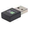 Wifi Adapter USB Receiver Ethernet 600Mbps 2.4Ghz5Ghz Dual Band Wireless Network Card Black