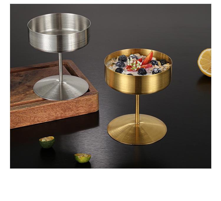 304 Stainless Steel Dessert and Snack Cup