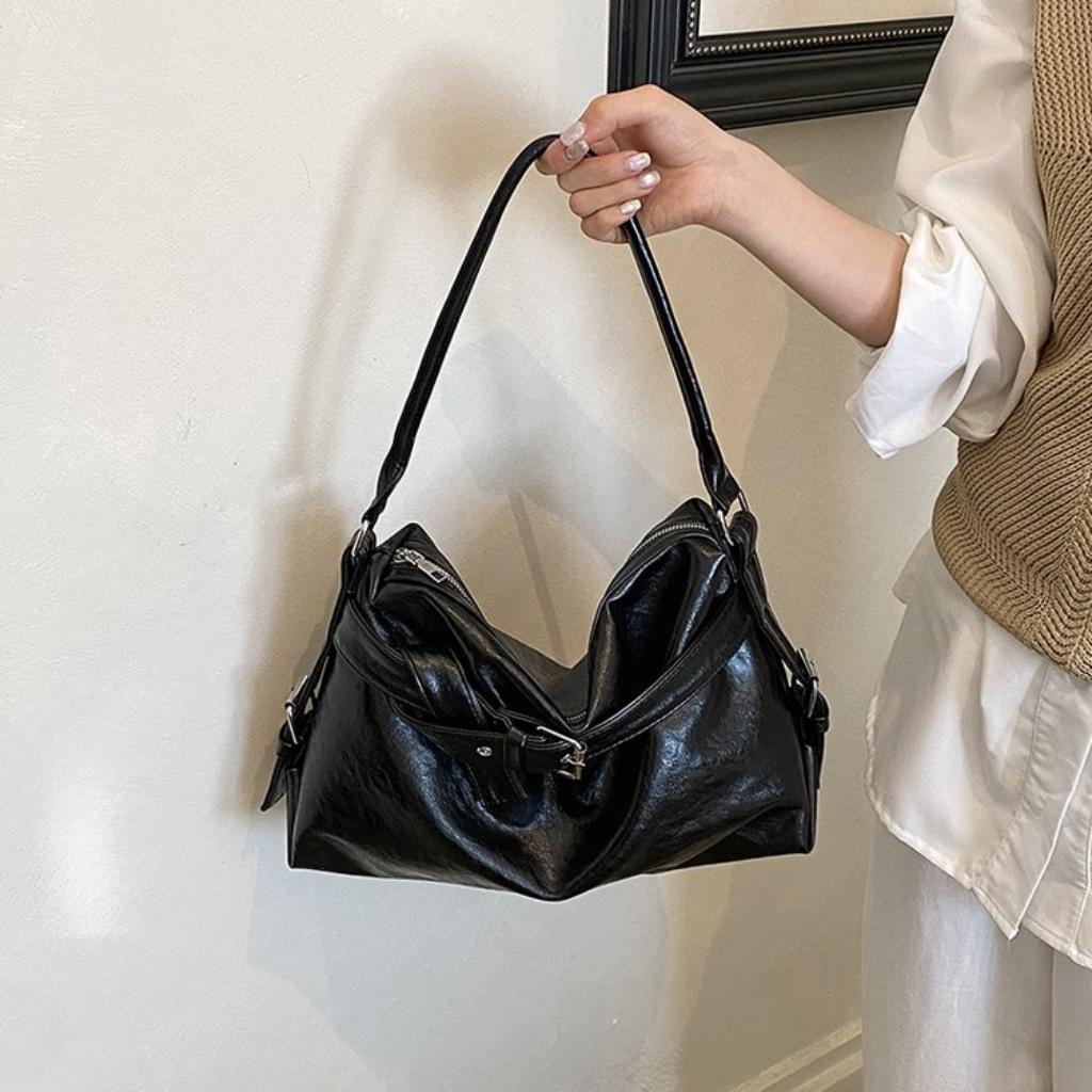 Xeie Thuk Borsa Hobo Unisex PU Tracolla Regolabile Quotidiana Casual