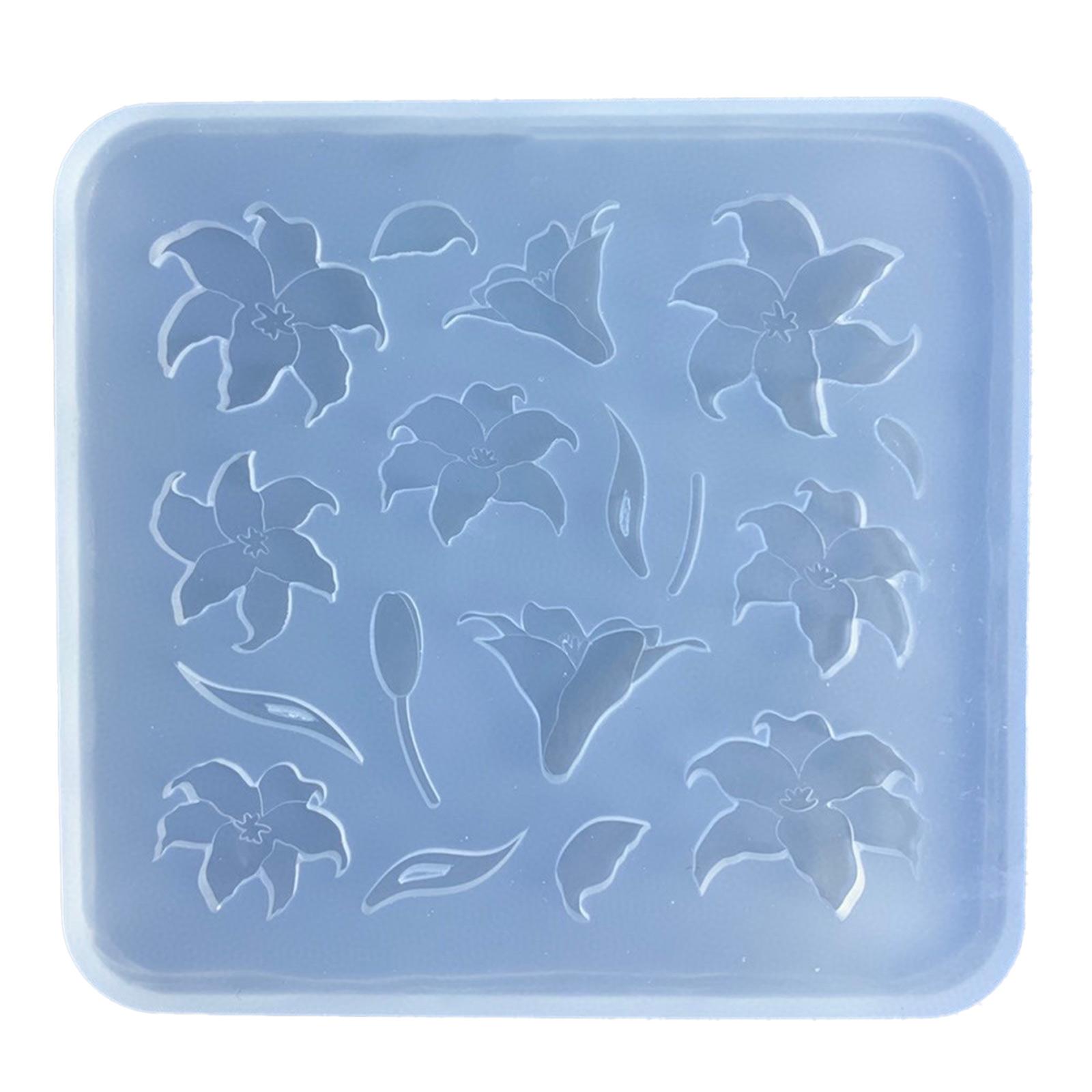 

Гибкая силиконовая форма для Y-образных поделок и выпечки, легкоочищаемые формы из эпоксидной смолы, форма для украшений в форме цветка