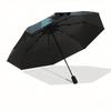 Maleficent, Sorceress Automatic Opening and Closing Umbrella - 8 Ribs Portable Folding Umbrella with Plastic Handle, Suitable for Leisure an