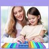 Big Pop It Chess Board Fidget Toy Colorful Bubble Sensory Squishy Stress Reliever For Endless Fun