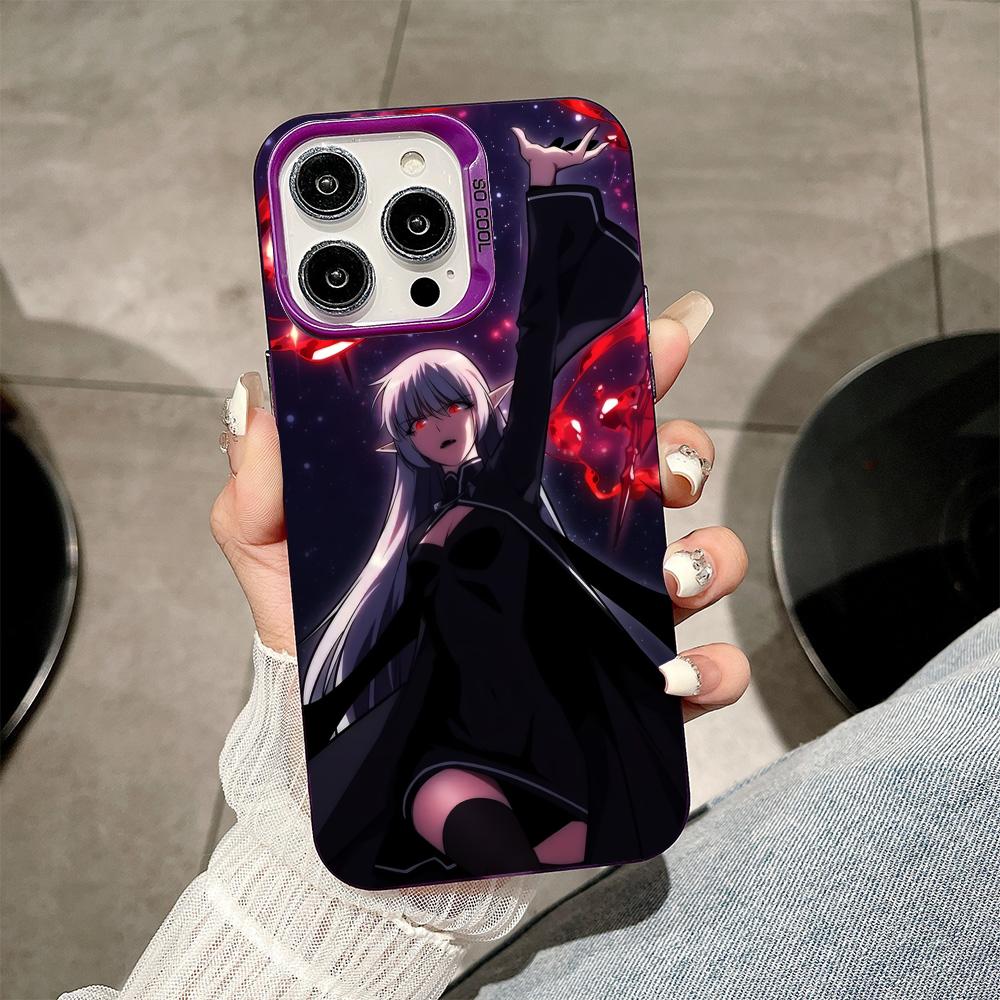 Alice Von Ataraxia Mobile Phone Case for iPhone 17 16 15 14 13 12 11 X XR XS 8 7 Air Pro Max Plus Purple Translucent Cover