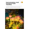 Solar Garden Light Strip with Luminous Flowers and Stems, Upgraded Solar Panel Outdoor Decorative Lanterns, High-quality Courtyard Lighting