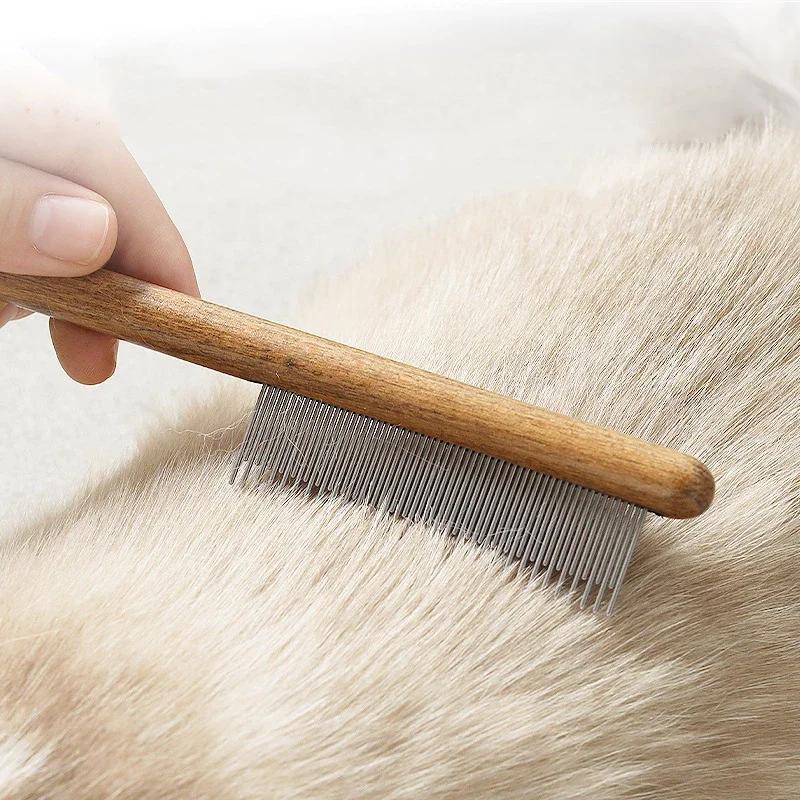 

Cats Stainless Steel Pet Cleaning Tools Cats Accessories Dog Brush Hairstyles Grooming Comb. Massager Pets Things for Dogs Home XS