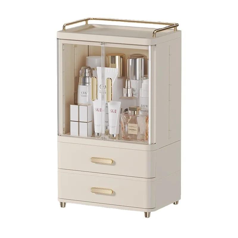 Opbergbox Cosmetica Bureau Grote Capaciteit Make-up Kwasten Stofrek Premium Huidverzorgingsproducten Opbergbox