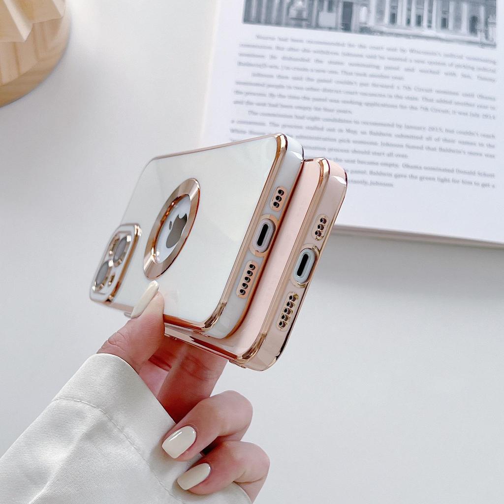 IPhone 15 Pro Max Case - Apple 12/14 Plus, 13 Charm Eye CD Pattern, Electroplated Protective Cover