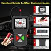 24V 6V 12V Battery Tester BM550 Test Analyzer Diagnostic Tool Detector Accessories Fit for Car Motorcycles Truck Trailer