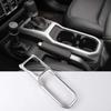 JeCar Interior Gear Shift Cup Holder Panel Cover Trim Fit for Jeep Wrangler JL JLU Gladiator JT 2018-2024 2025 2026+ (Red)