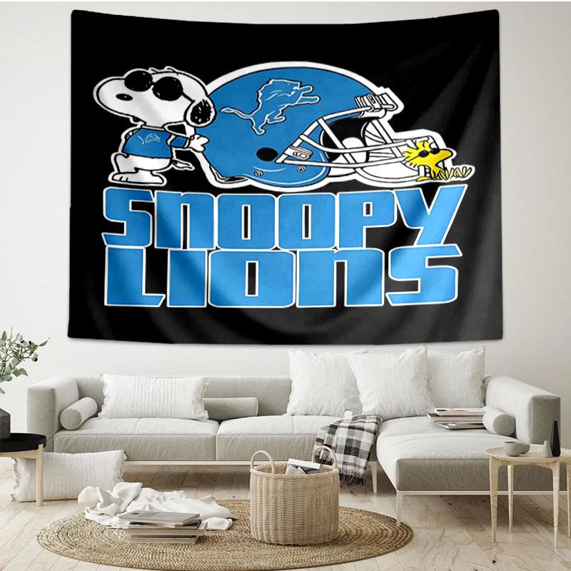 Snoopy Print Tapestry - Portable Wall Decor Cloth, for Home, Dorm, Travel, Bedroom, Living Room - Ideal Birthday Housewarming Gift