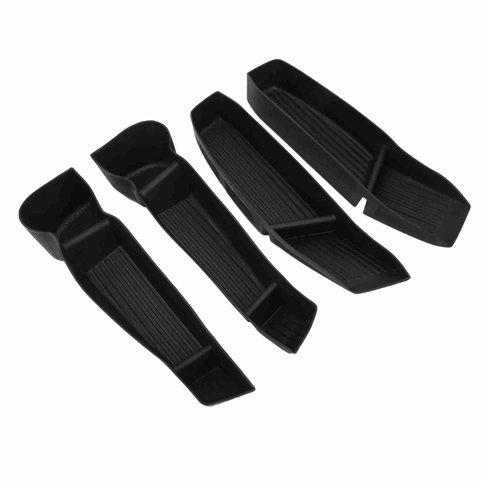 

4PCS Door Side Storage Box Interior Organizer Replacement for Tesla Model Y 2020‑2023