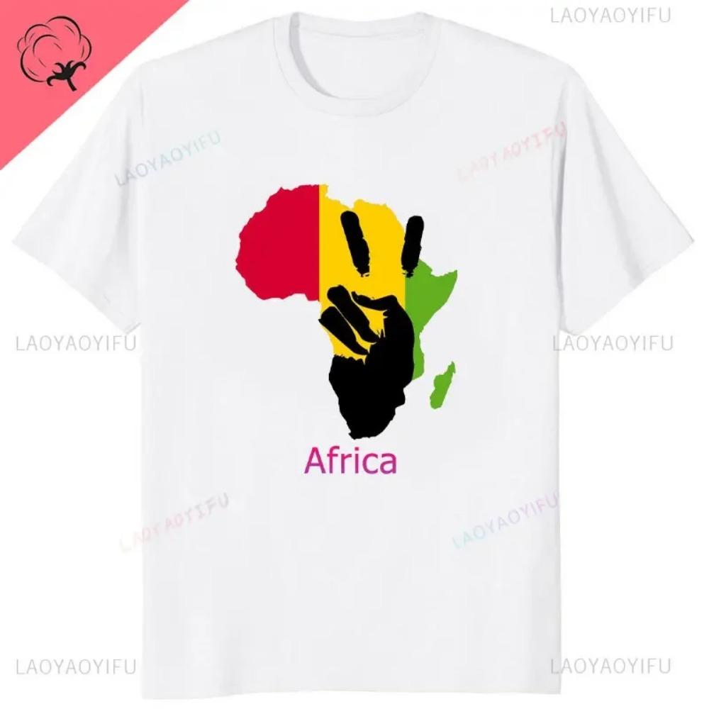 Hipster Reggae Africa Map Rasta Regae Music Vintage T Shirt Clothes 90s Hipster Short Sleeve Tshirts for Men Cotton Cool Tshirt