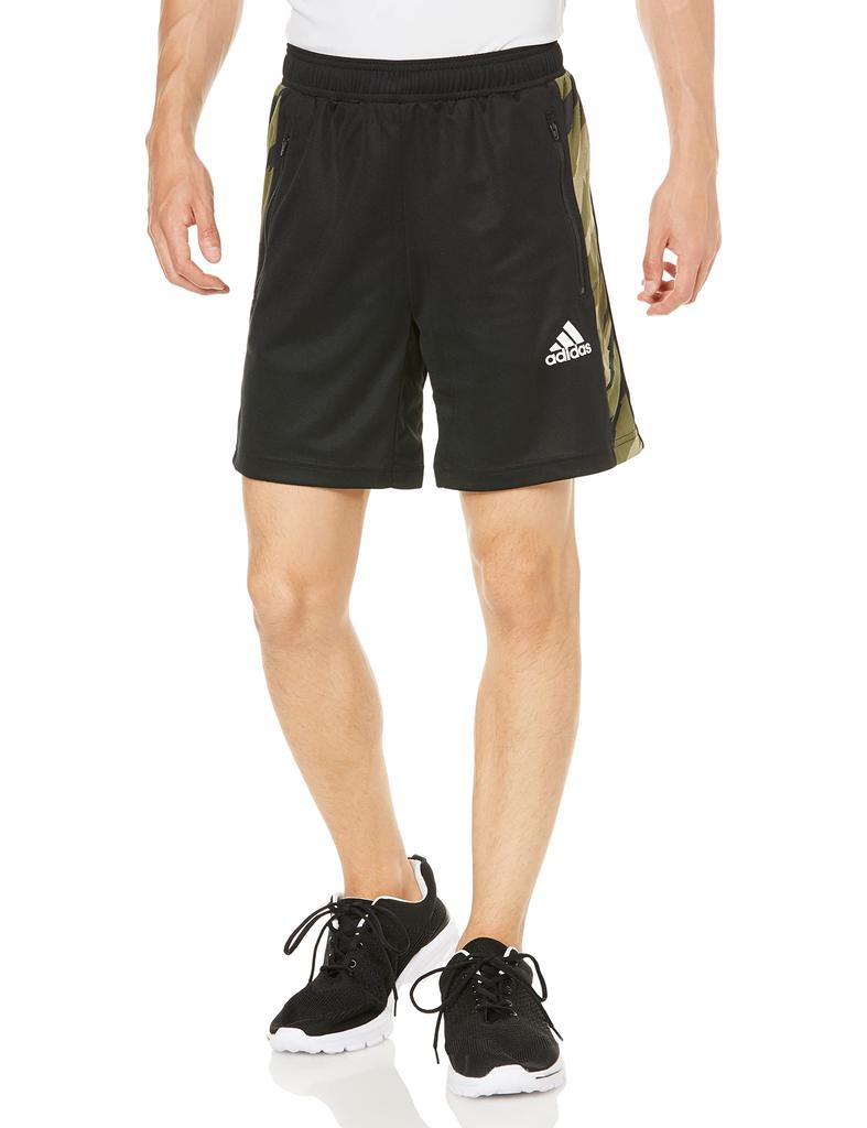 Adidas Aero Lady Feel Strong Camo Sports Black Size Shorts, Men's TP445, (HD4320), J/S